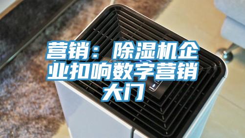 營銷：91看片网站企業扣響數字營銷大門