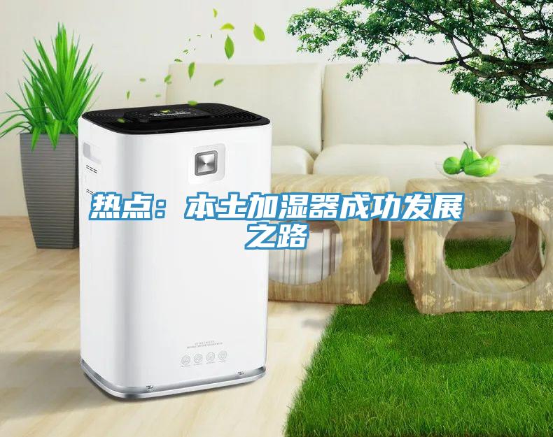熱點：本土加濕器成功發展之路