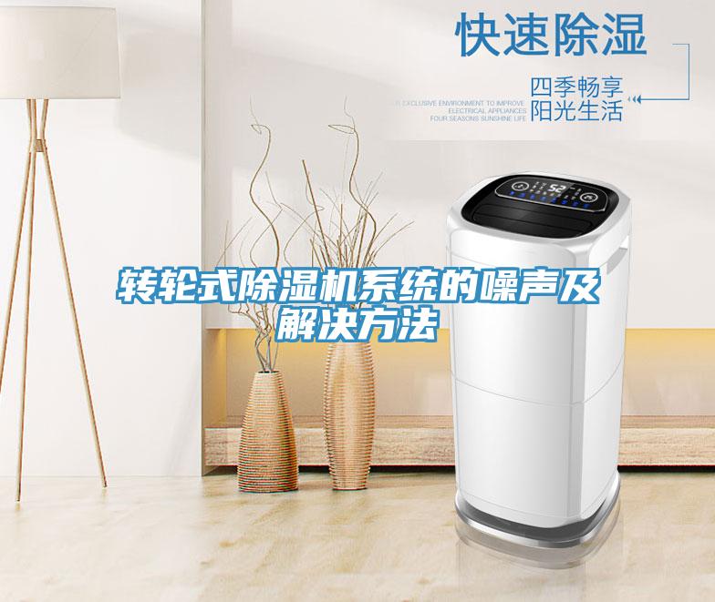 轉輪式91看片网站係統的噪聲及解決方法