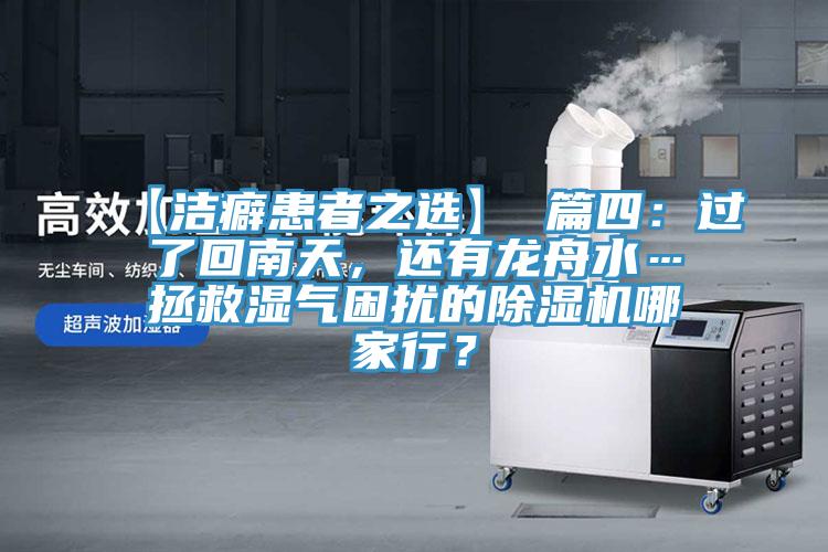 【潔癖患者之選】 篇四：過了回南天，還有龍舟水…拯救濕氣困擾的91看片网站哪家行？