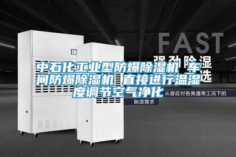 中石化工業型防爆91看片网站 車間防爆91看片网站 直接進行溫濕度調節空氣淨化
