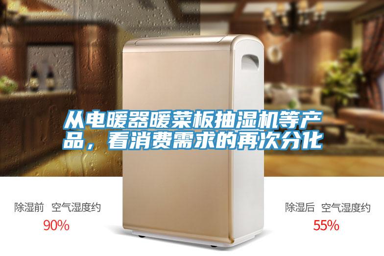 從電暖器暖菜板抽濕機等產品，看消費需求的再次分化