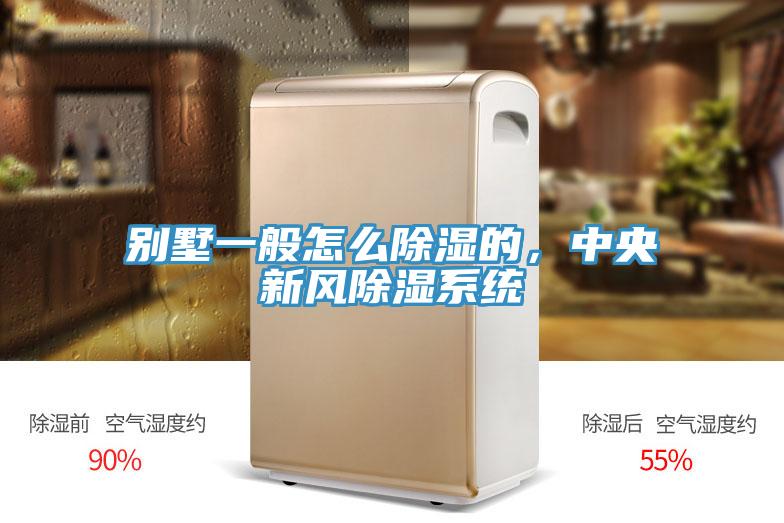 別墅一般怎麽除濕的，中央新風除濕係統