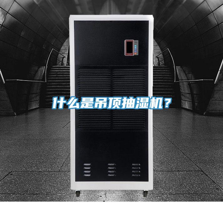 什麽是吊頂抽濕機？
