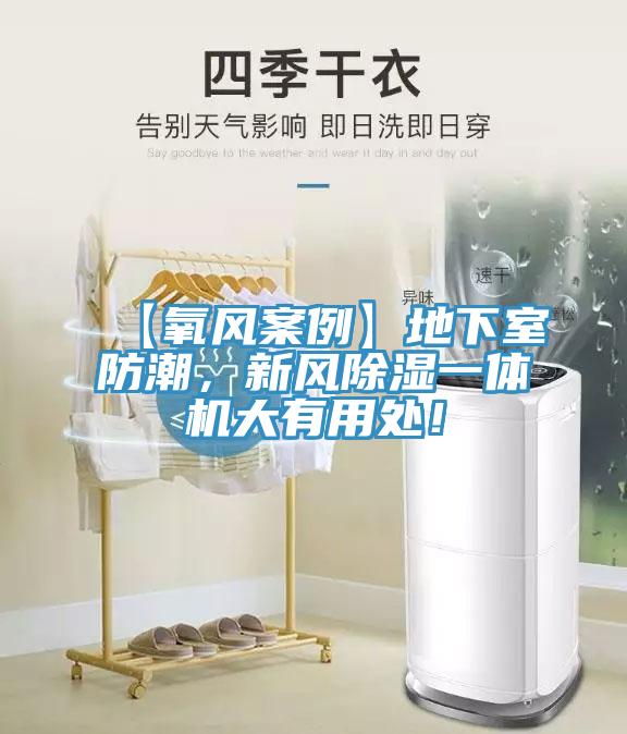 【氧風案例】地下室防潮，新風除濕一體機大有用處！