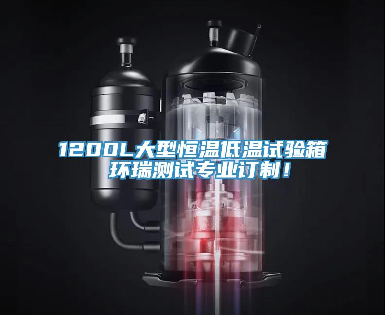 1200L大型恒溫低溫試驗箱 環瑞測試專業訂製！
