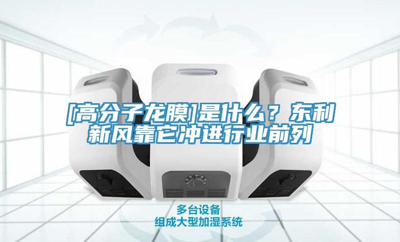 [高分子龍膜]是什麽？東利新風靠它衝進行業前列