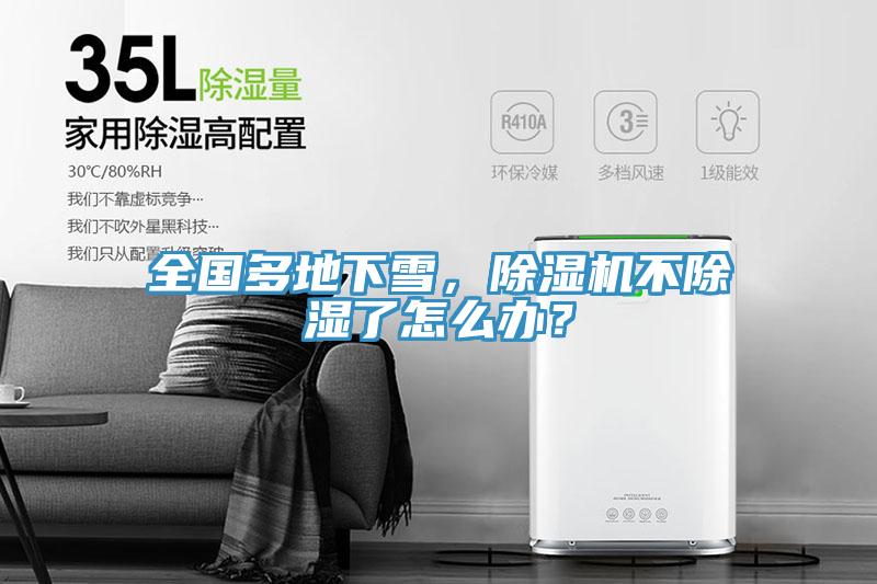 全國多地下雪，91看片网站不除濕了怎麽辦？