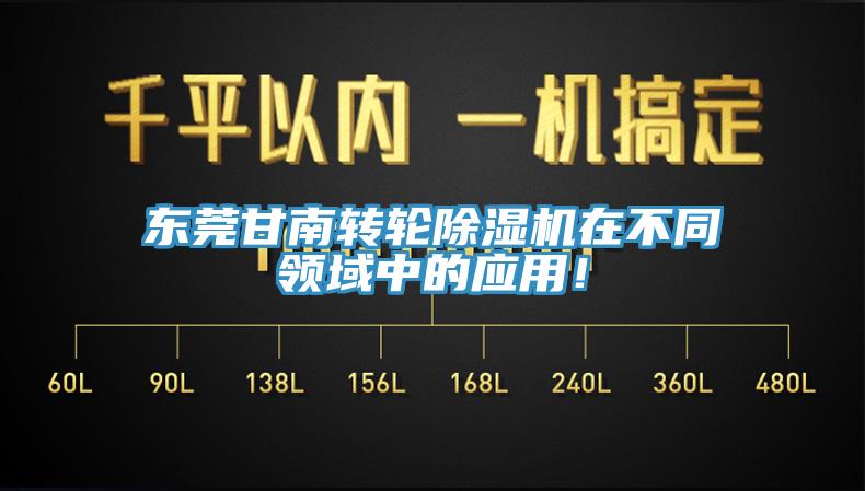 東莞甘南轉輪91看片网站在不同領域中的應用！