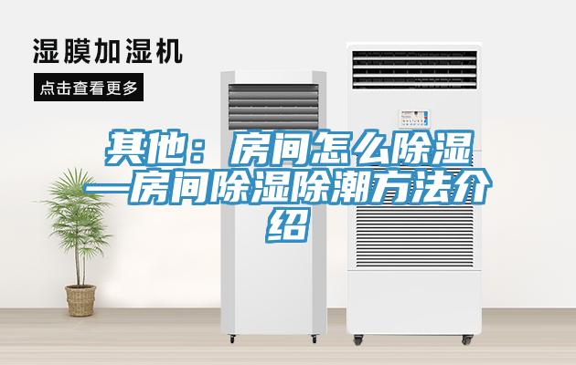 其他：房間怎麽除濕—房間除濕除潮方法介紹