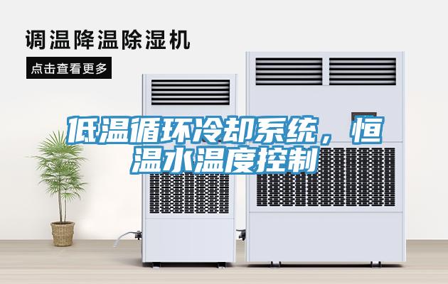 低溫循環冷卻係統，恒溫水溫度控製