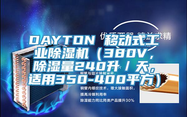 DAYTON 移動式工業91看片网站（380V，除濕量240升／天，適用350-400平方）