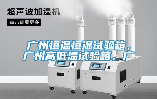 廣州恒溫恒濕試驗箱，廣州高低溫試驗箱，廣