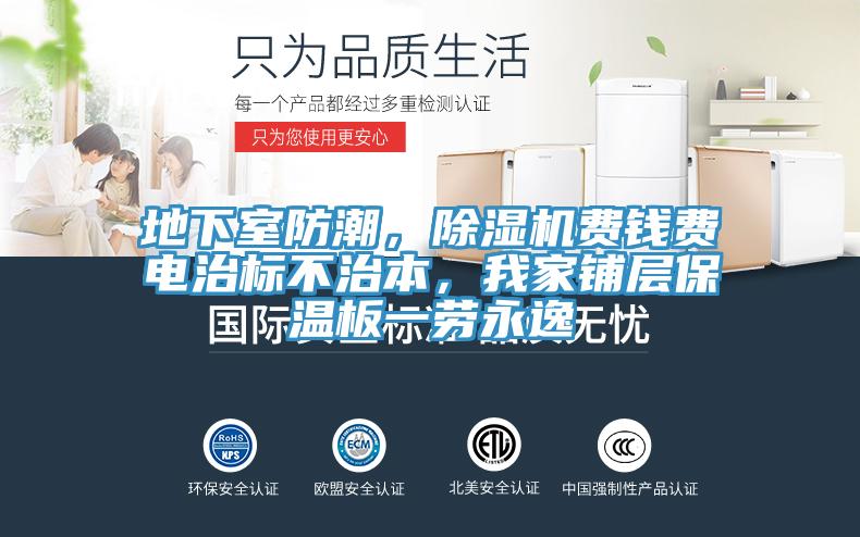 地下室防潮，91看片网站費錢費電治標不治本，我家鋪層保溫板一勞永逸