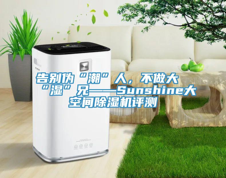 告別偽“潮”人，不做大“濕”兄——Sunshine大空間91看片网站評測
