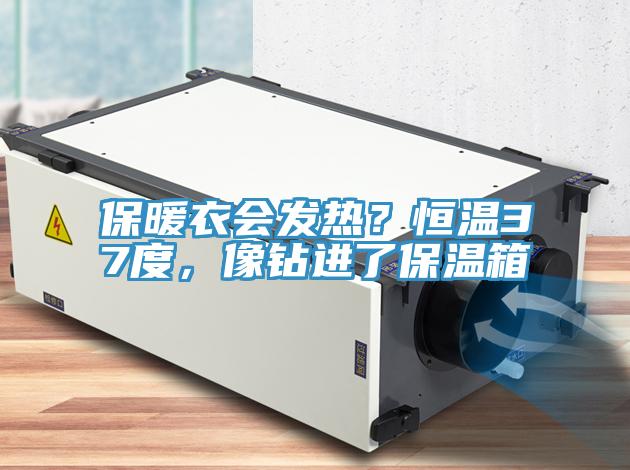 保暖衣會發熱？恒溫37度，像鑽進了保溫箱
