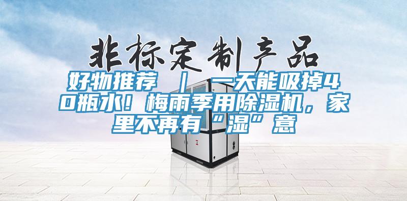 好物推薦 ｜ 一天能吸掉40瓶水！梅雨季用91看片网站，家裏不再有“濕”意
