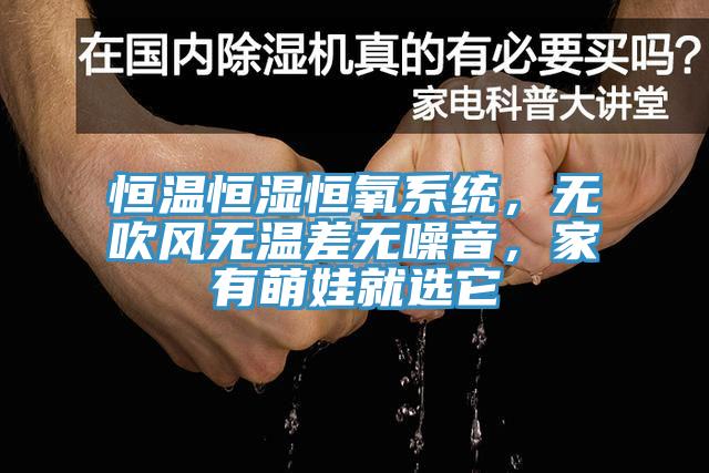 恒溫恒濕恒氧係統，無吹風無溫差無噪音，家有萌娃就選它
