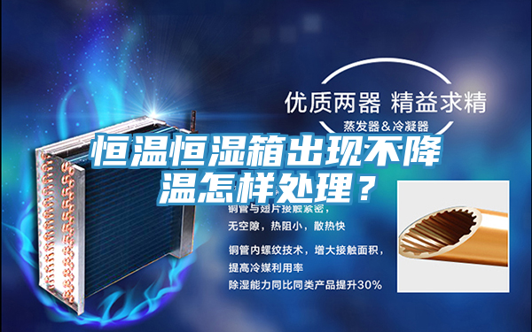 恒溫恒濕箱出現不降溫怎樣處理？