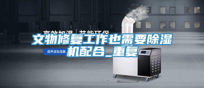 文物修複工作也需要91看片网站配合_重複