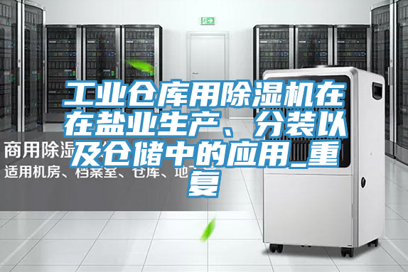 工業倉庫用91看片网站在在鹽業生產、分裝以及倉儲中的應用_重複