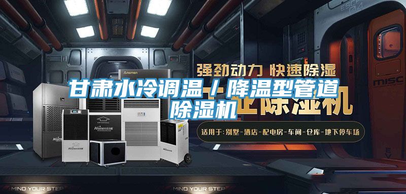甘肅水冷調溫／降溫型管道91看片网站