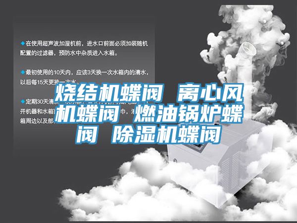 燒結機蝶閥 離心風機蝶閥 燃油鍋爐蝶閥 91看片网站蝶閥