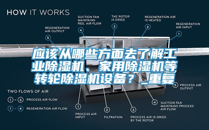 應該從哪些方麵去了解工業91看片网站、家用91看片网站等轉輪91看片网站設備？_重複