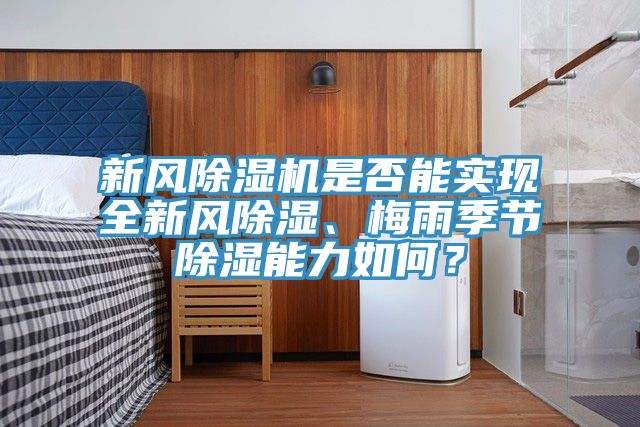 新風91看片网站是否能實現全新風除濕、梅雨季節除濕能力如何？