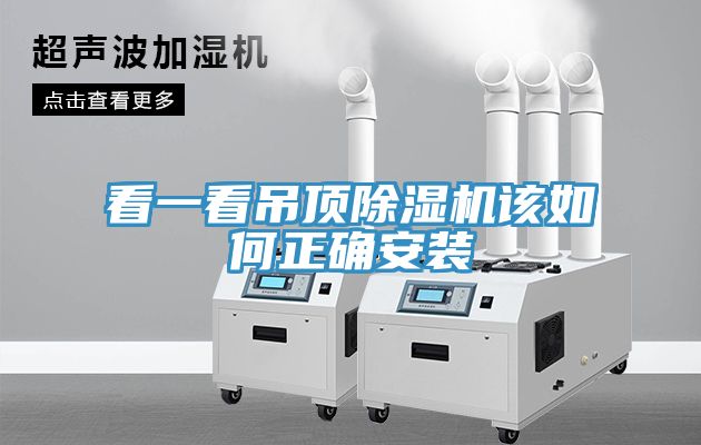 看一看吊頂91看片网站該如何正確安裝