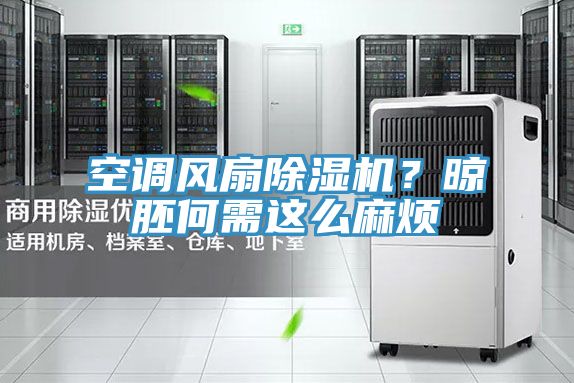 空調風扇91看片网站？晾胚何需這麽麻煩