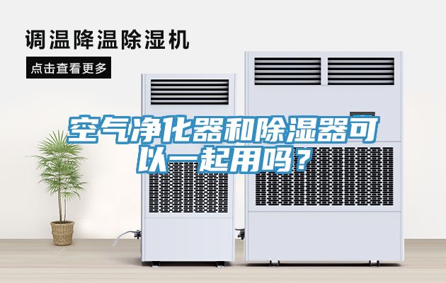 空氣淨化器和除濕器可以一起用嗎？