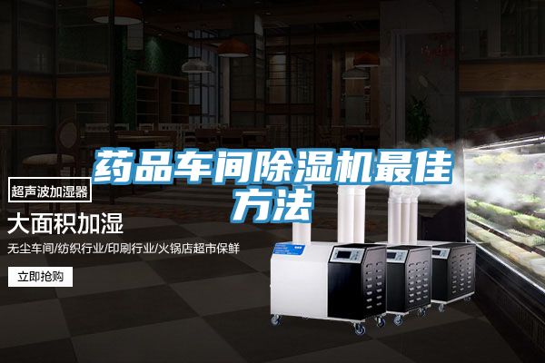 藥品車間91看片网站最佳方法