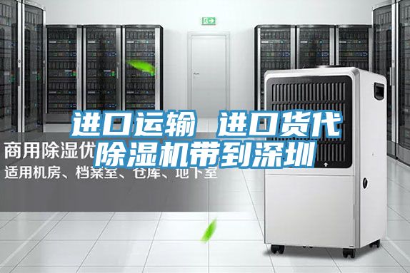 進口運輸 進口貨代91看片网站帶到深圳