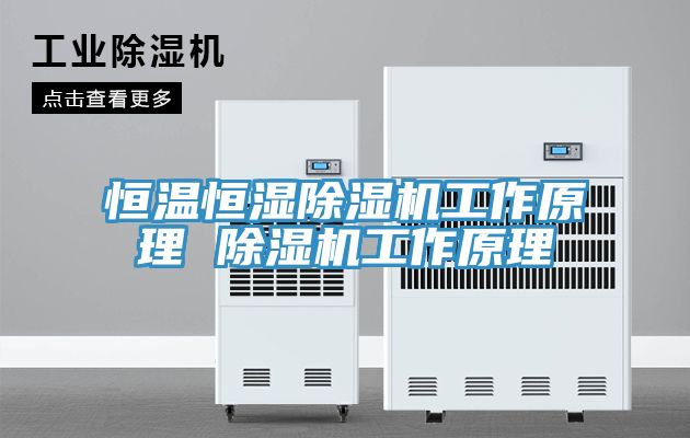 恒溫恒濕91看片网站工作原理 91看片网站工作原理