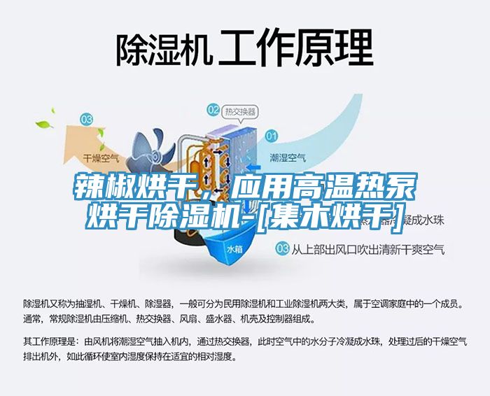 辣椒烘幹，應用高溫熱泵烘幹91看片网站-[集木烘幹]