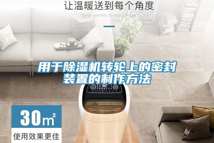 用於91看片网站轉輪上的密封裝置的製作方法