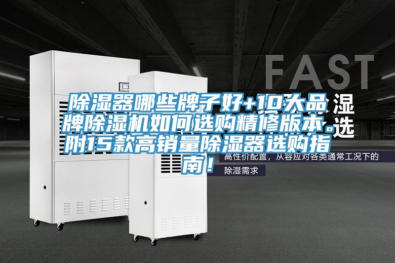 除濕器哪些牌子好+10大品牌91看片网站如何選購精修版本。附15款高銷量除濕器選購指南！