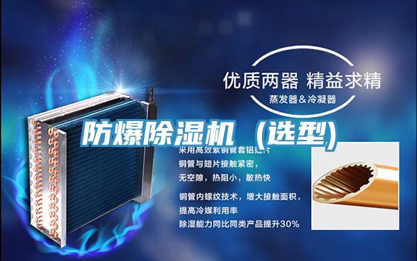 防爆91看片网站 (選型)
