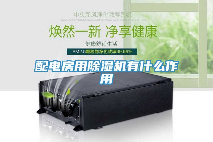 配電房用91看片网站有什麽作用