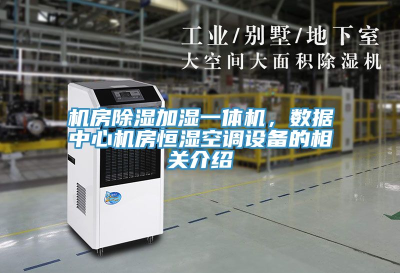 機房除濕加濕一體機，數據中心機房恒濕空調設備的相關介紹