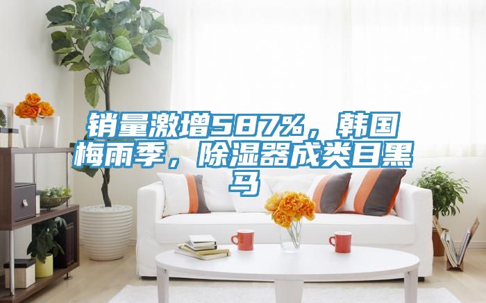 銷量激增587%，韓國梅雨季，除濕器成類目黑馬