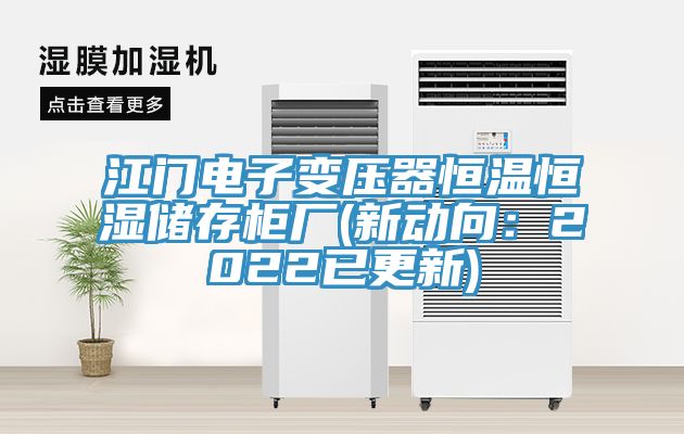江門電子變壓器恒溫恒濕儲存櫃廠(新動向：2022已更新)