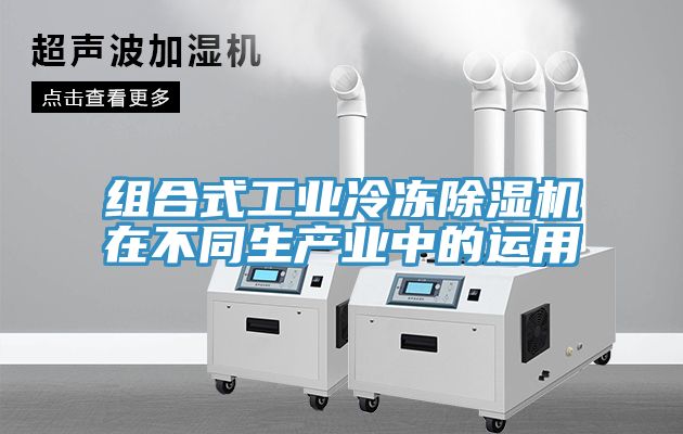 組合式工業冷凍91看片网站在不同生產業中的運用