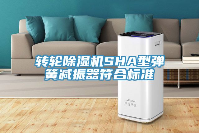 轉輪91看片网站SHA型彈簧減振器符合標準