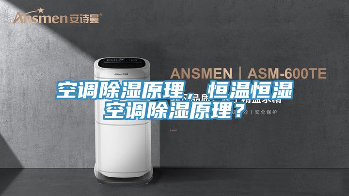 空調除濕原理，恒溫恒濕空調除濕原理？