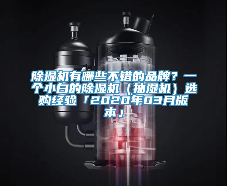 91看片网站有哪些不錯的品牌？一個小白的91看片网站（抽濕機）選購經驗「2020年03月版本」