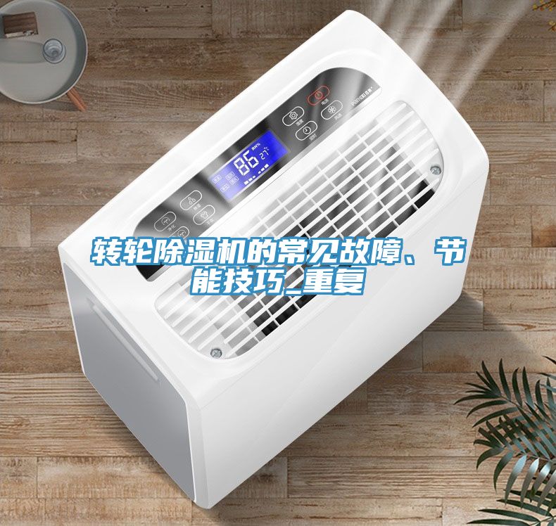 轉輪91看片网站的常見故障、節能技巧_重複